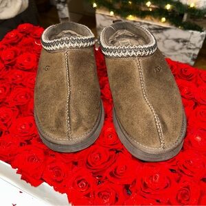 UGG Brown Suede Mules